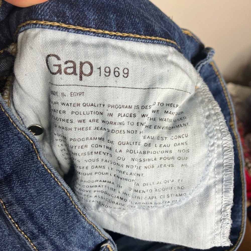 Gap authentic flare jeans women's size 29R trendy modern contemporary‎ western - Picture 9 of 9